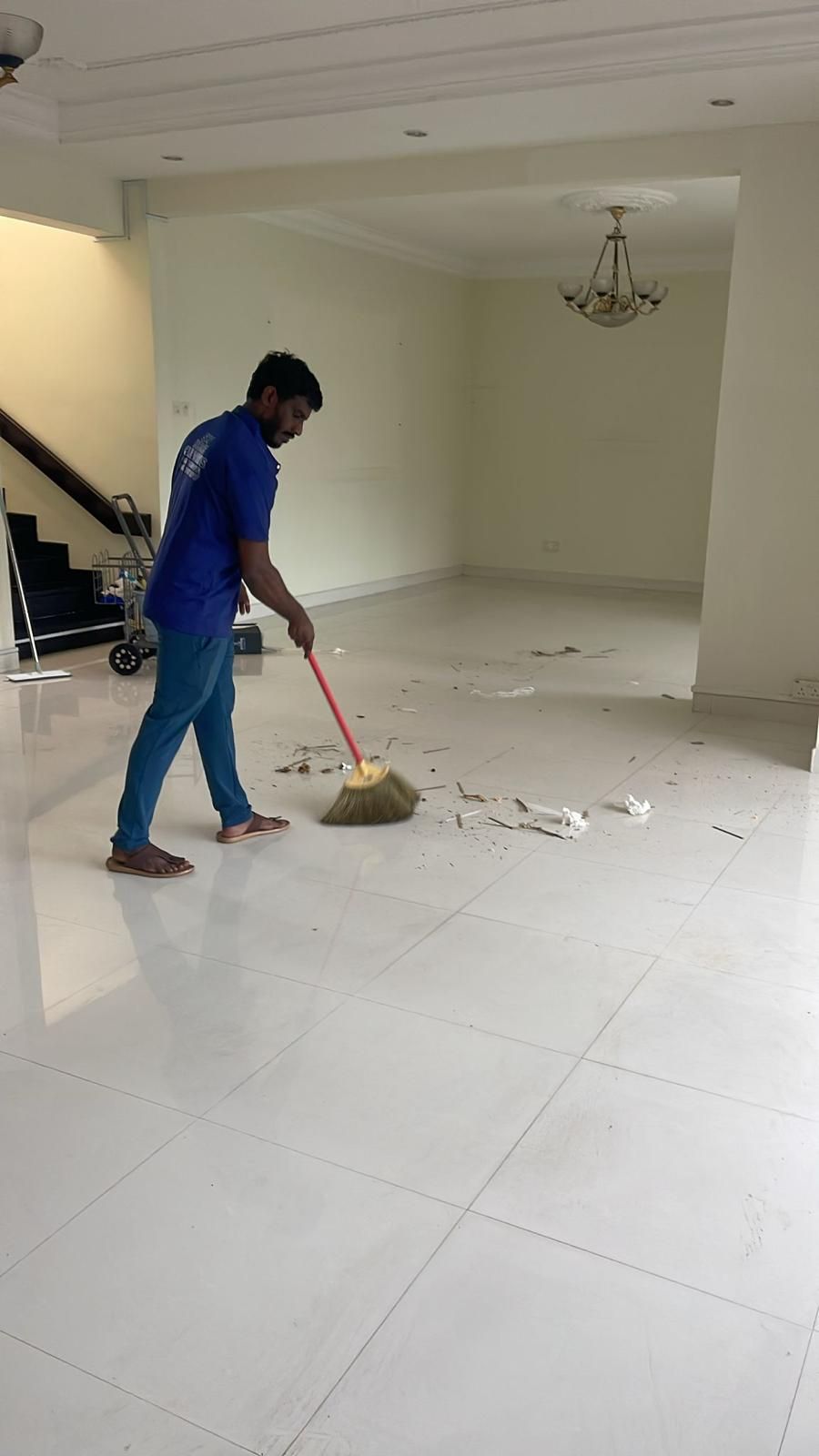 Floor cleaning